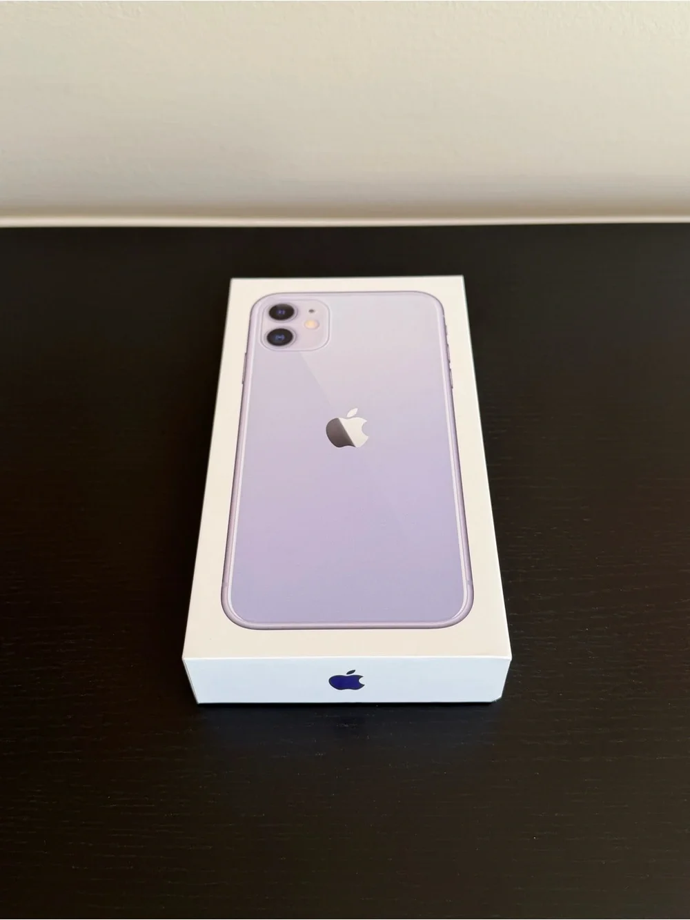 Apple iPhone 11 Purple Retail Box Only w/ Inserts & SIM Tool 64GB - NO PHONE